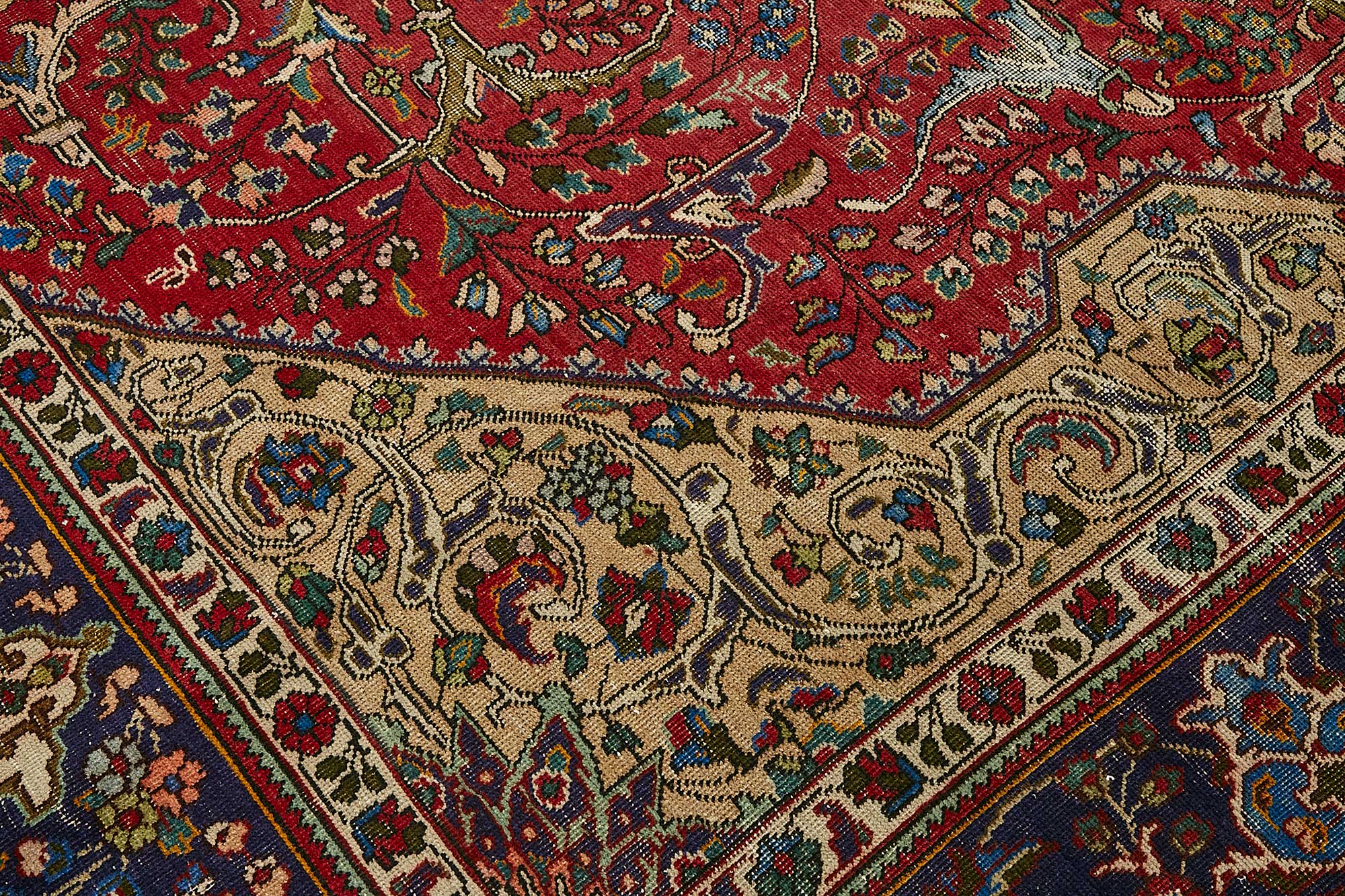 9x12 Red Vintage Large Area Rug - 49757