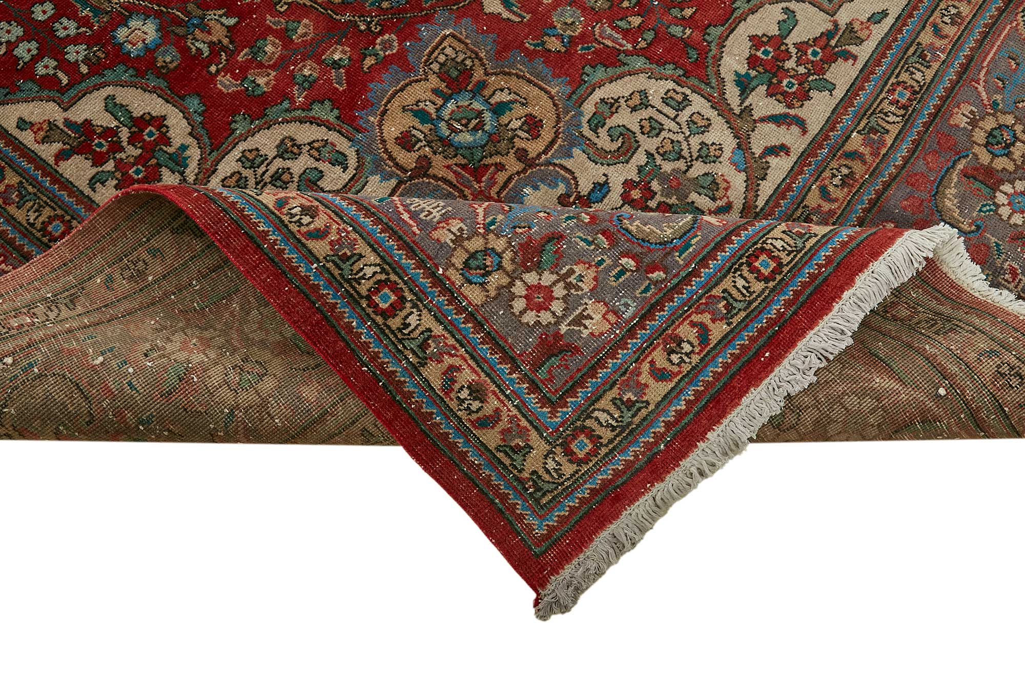 9x12 Red Vintage Large Area Rug - 49761