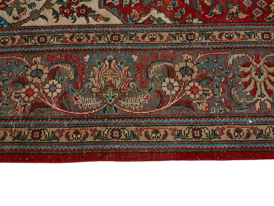 9x12 Red Vintage Large Area Rug - 49761