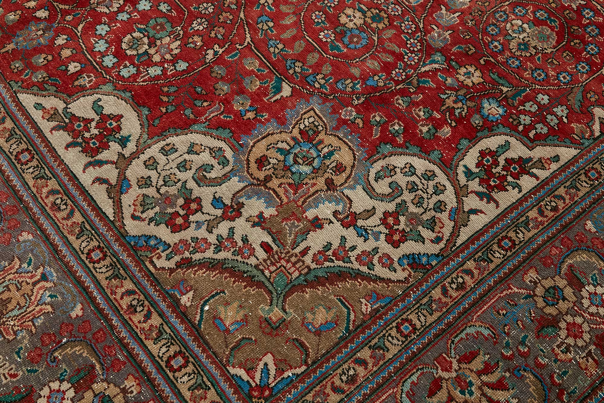 9x12 Red Vintage Large Area Rug - 49761