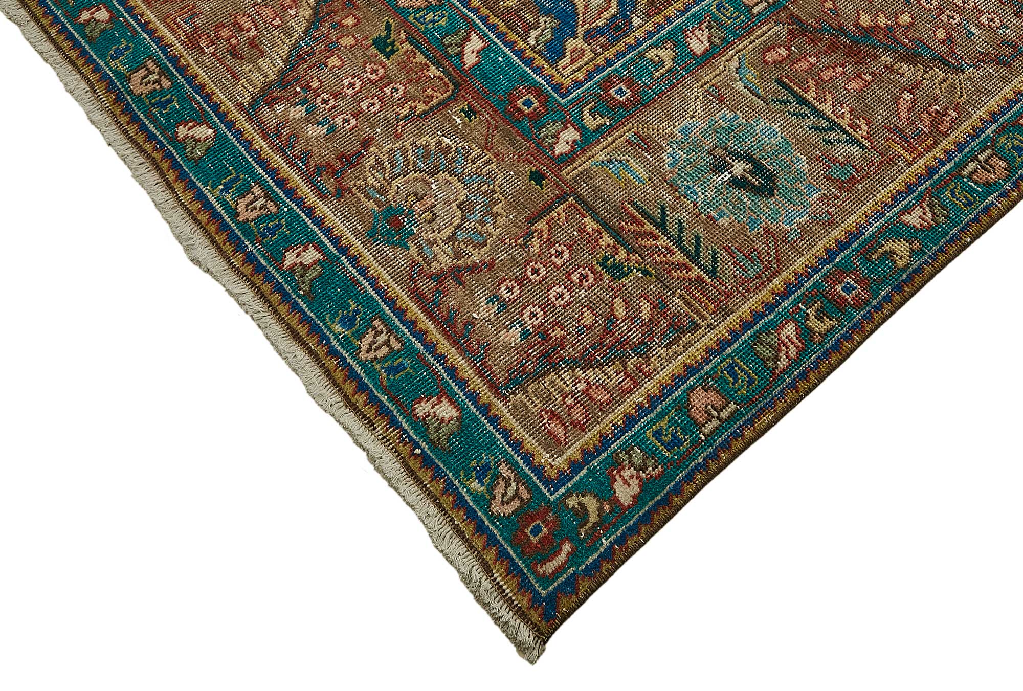 9x12 Red Vintage Large Area Rug - 49762