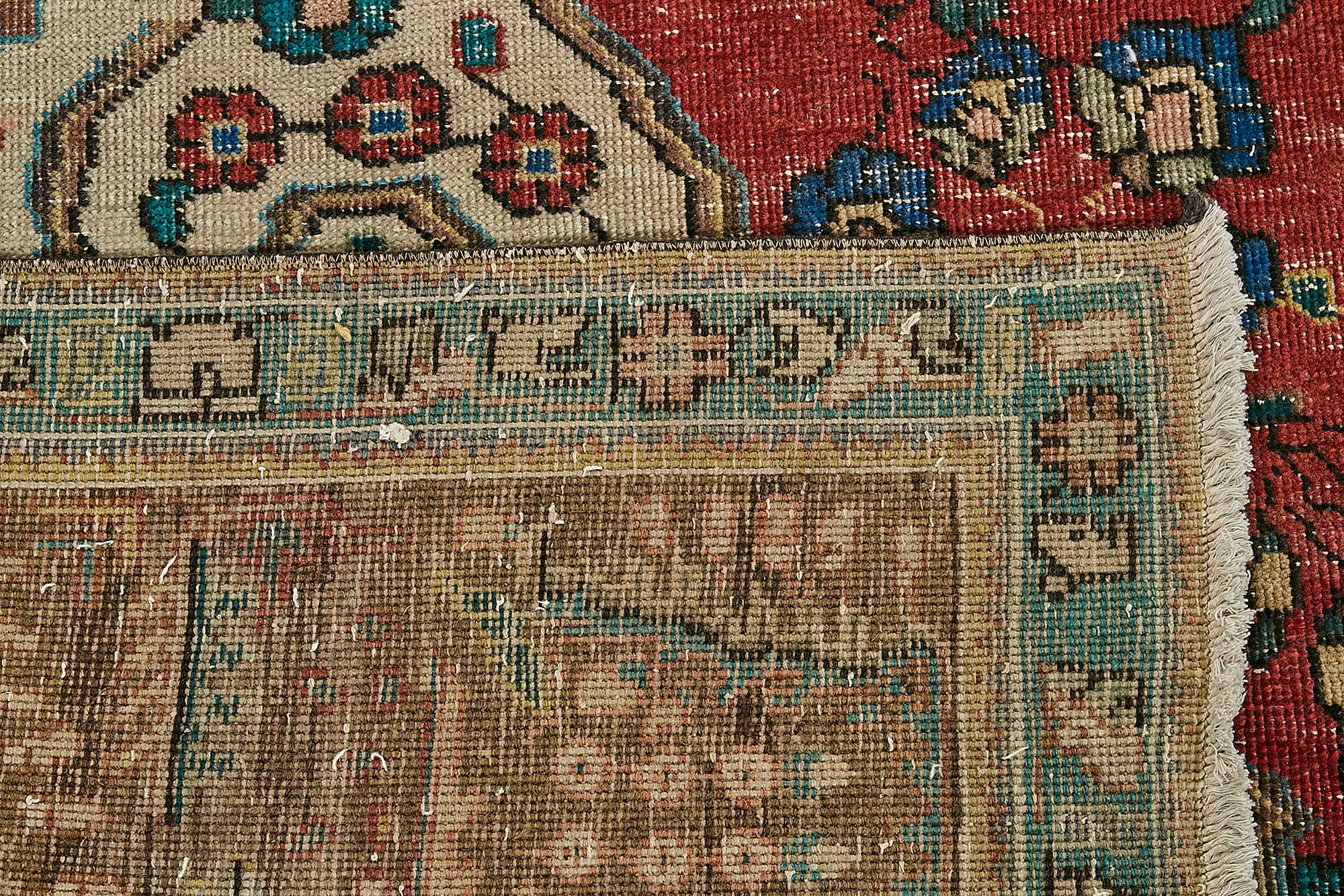 9x12 Red Vintage Large Area Rug - 49762
