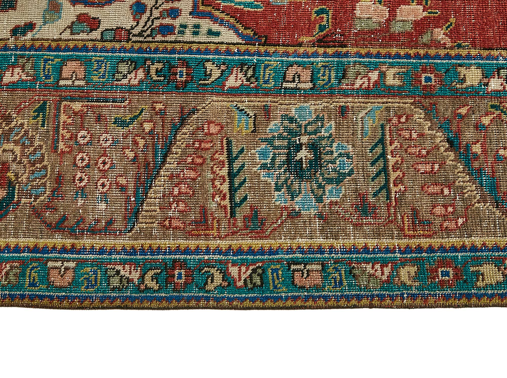 9x12 Red Vintage Large Area Rug - 49762
