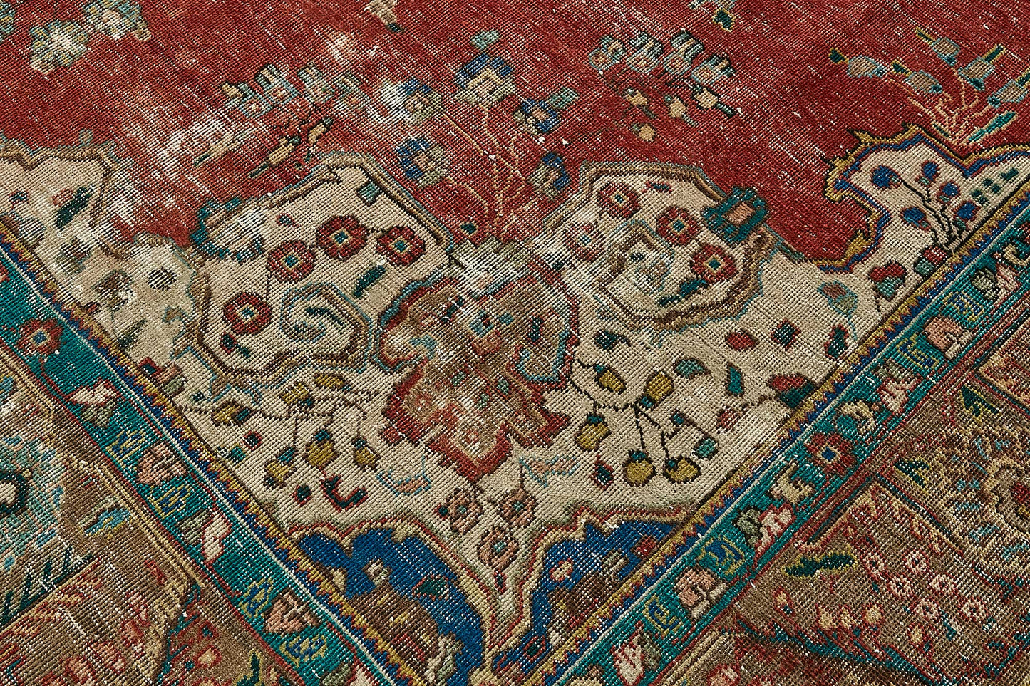 9x12 Red Vintage Large Area Rug - 49762