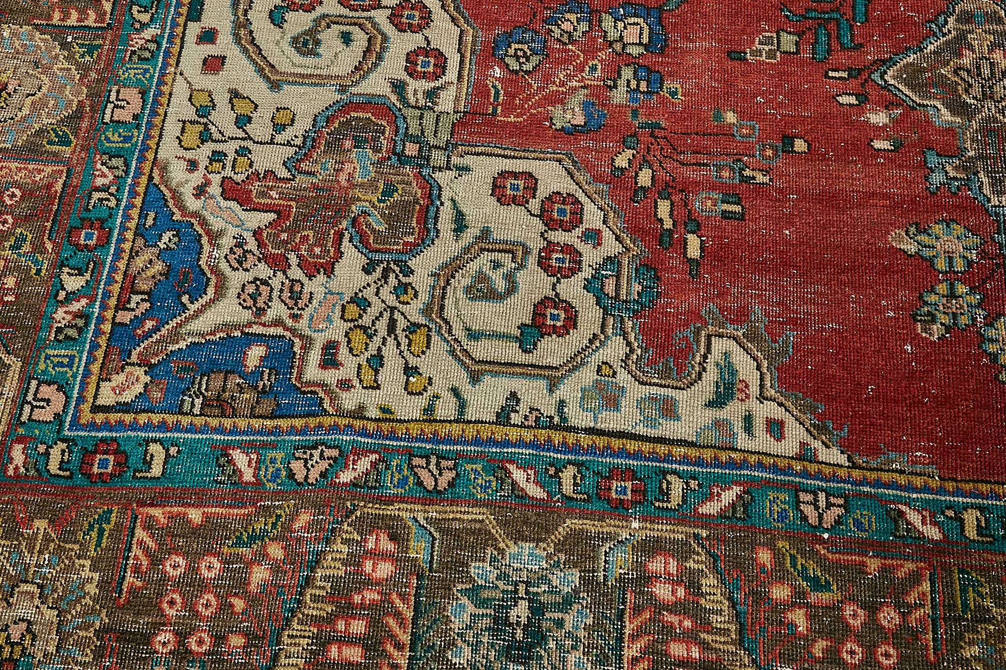 9x12 Red Vintage Large Area Rug - 49762