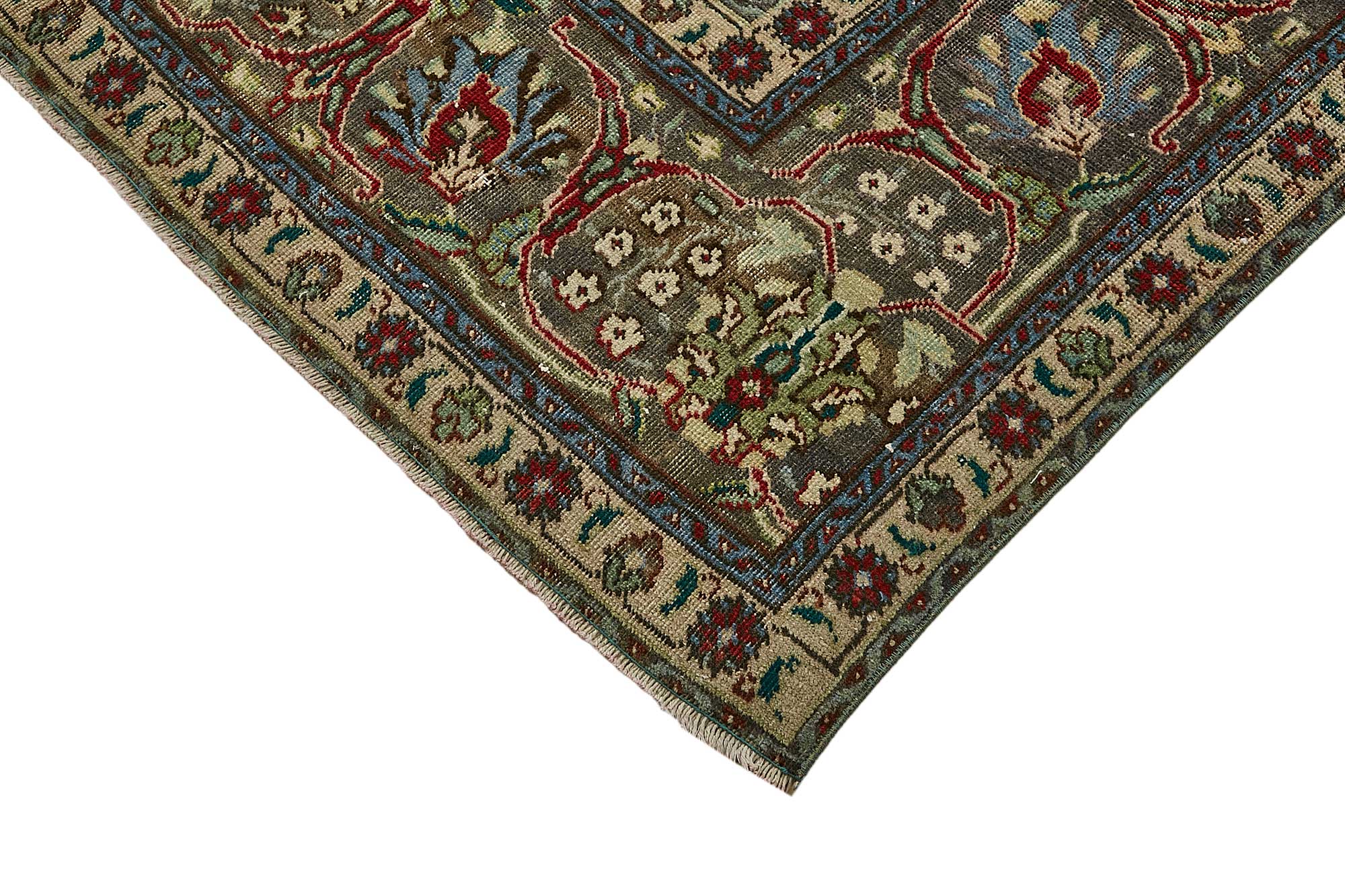 10x13 Red Vintage Large Area Rug - 49763