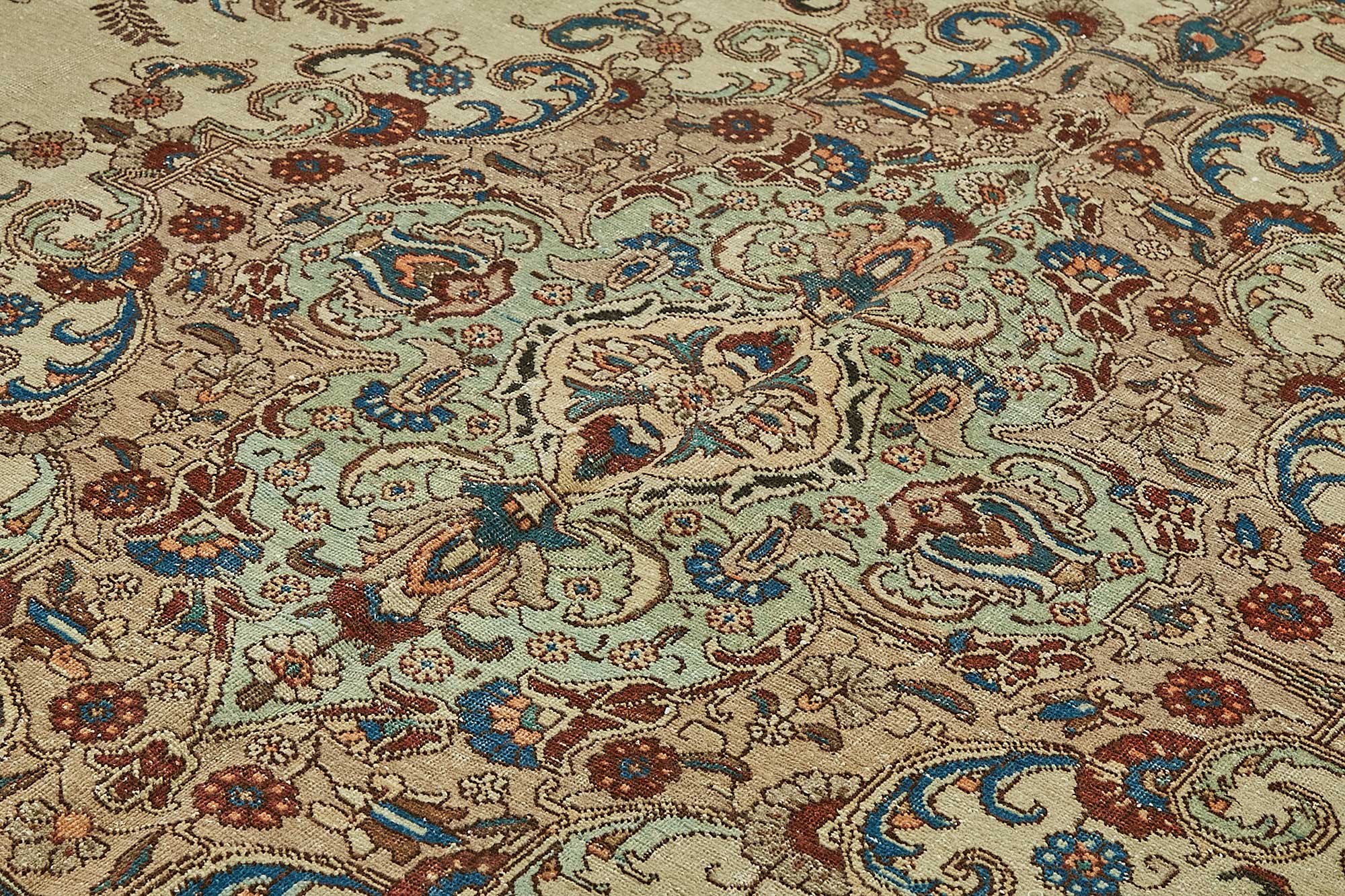 9x13 Beige Vintage Large Area Rug - 49764