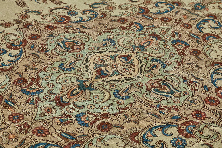 9x13 Beige Vintage Large Area Rug - 49764