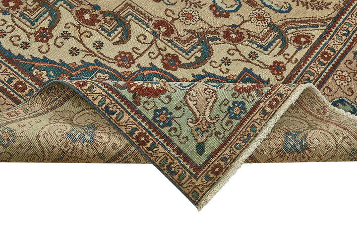 9x13 Beige Vintage Large Area Rug - 49764