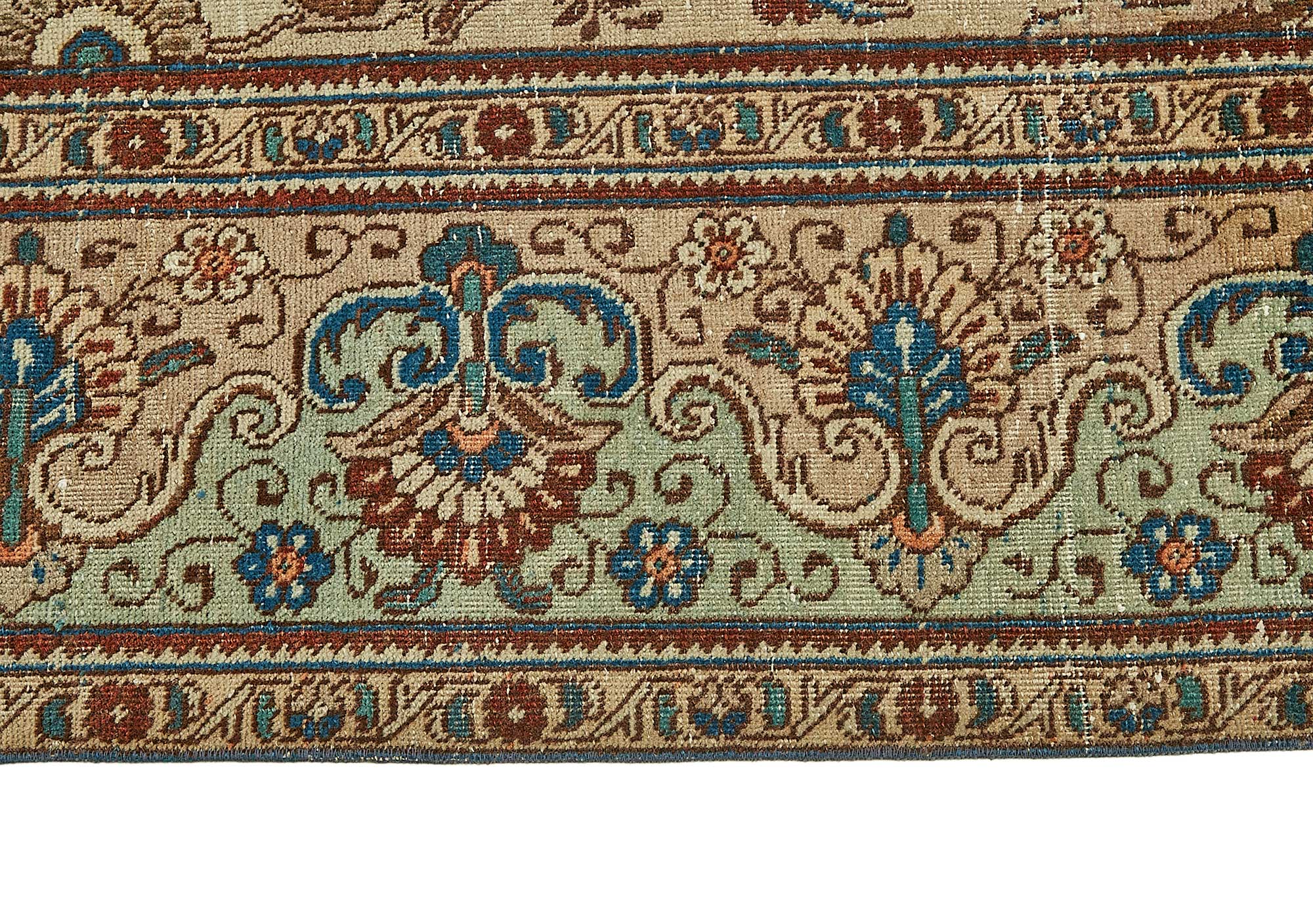 9x13 Beige Vintage Large Area Rug - 49764