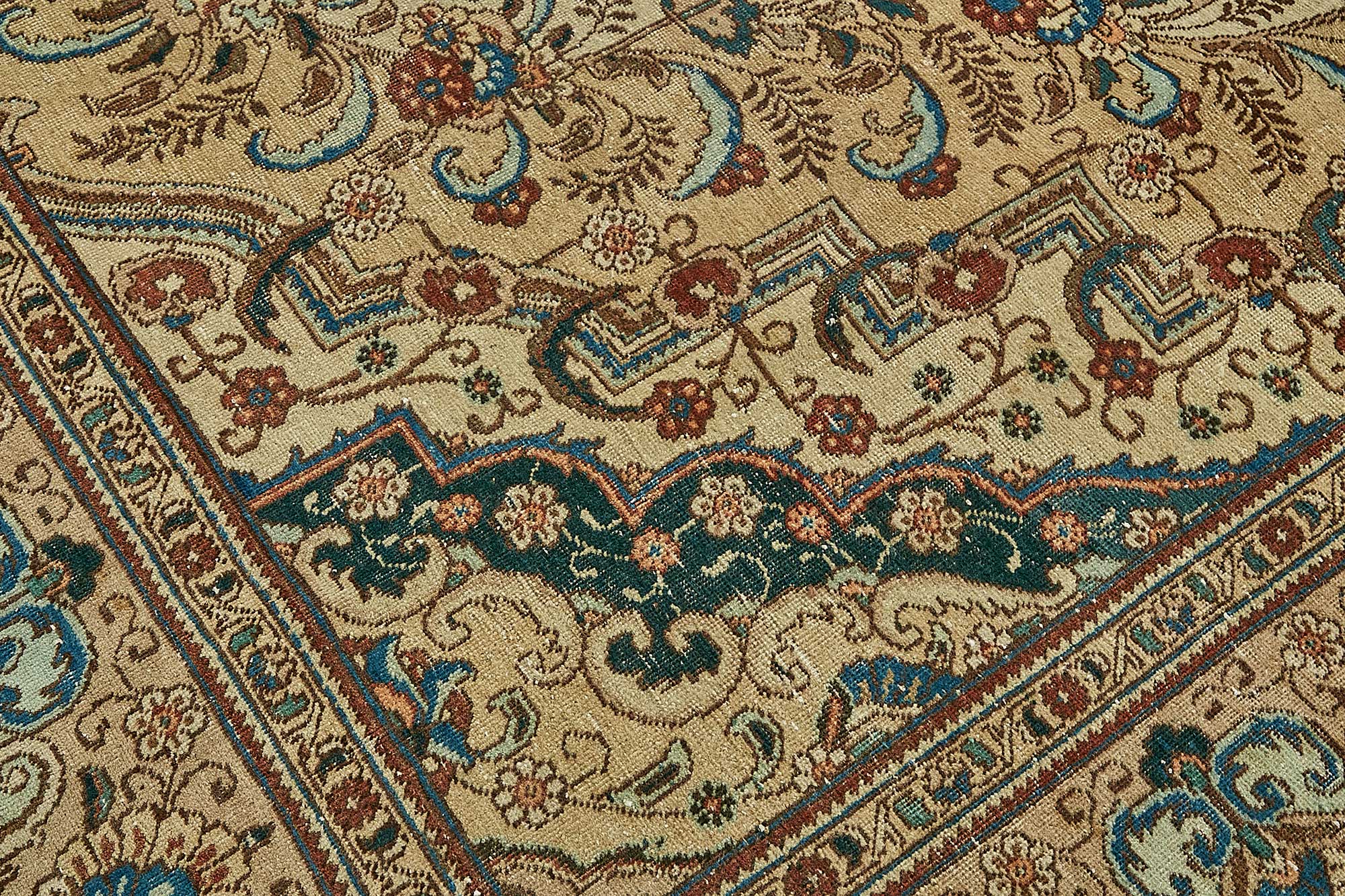 9x13 Beige Vintage Large Area Rug - 49764