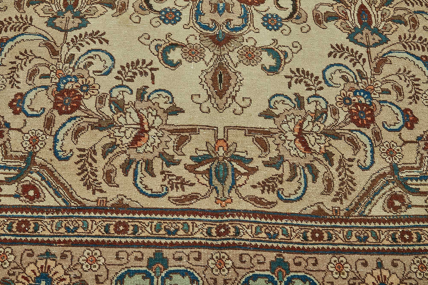 9x13 Beige Vintage Large Area Rug - 49764