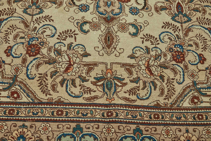 9x13 Beige Vintage Large Area Rug - 49764
