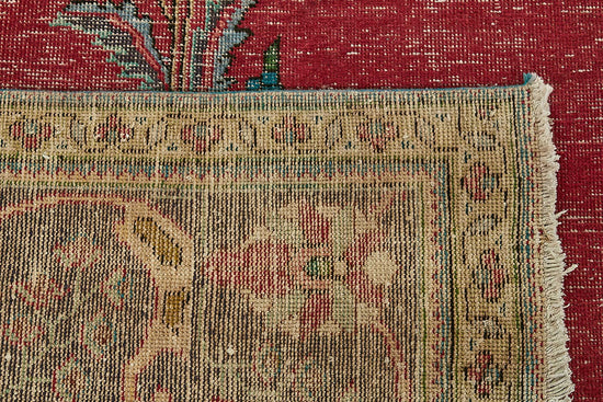 9x13 Red Vintage Large Area Rug - 49765