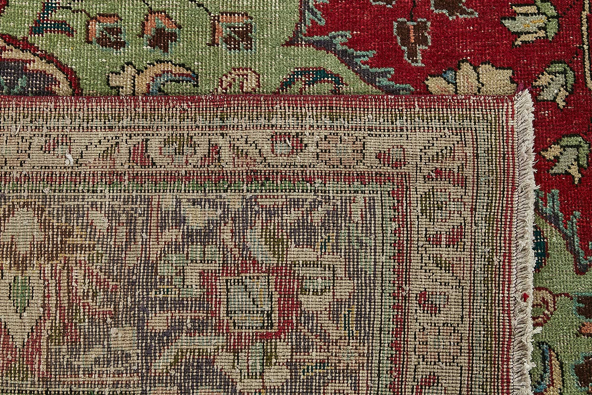 10x13 Red Vintage Large Area Rug - 49767