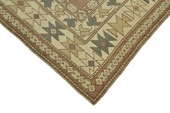 8x11 Beige Vintage Large Area Rug - 49768