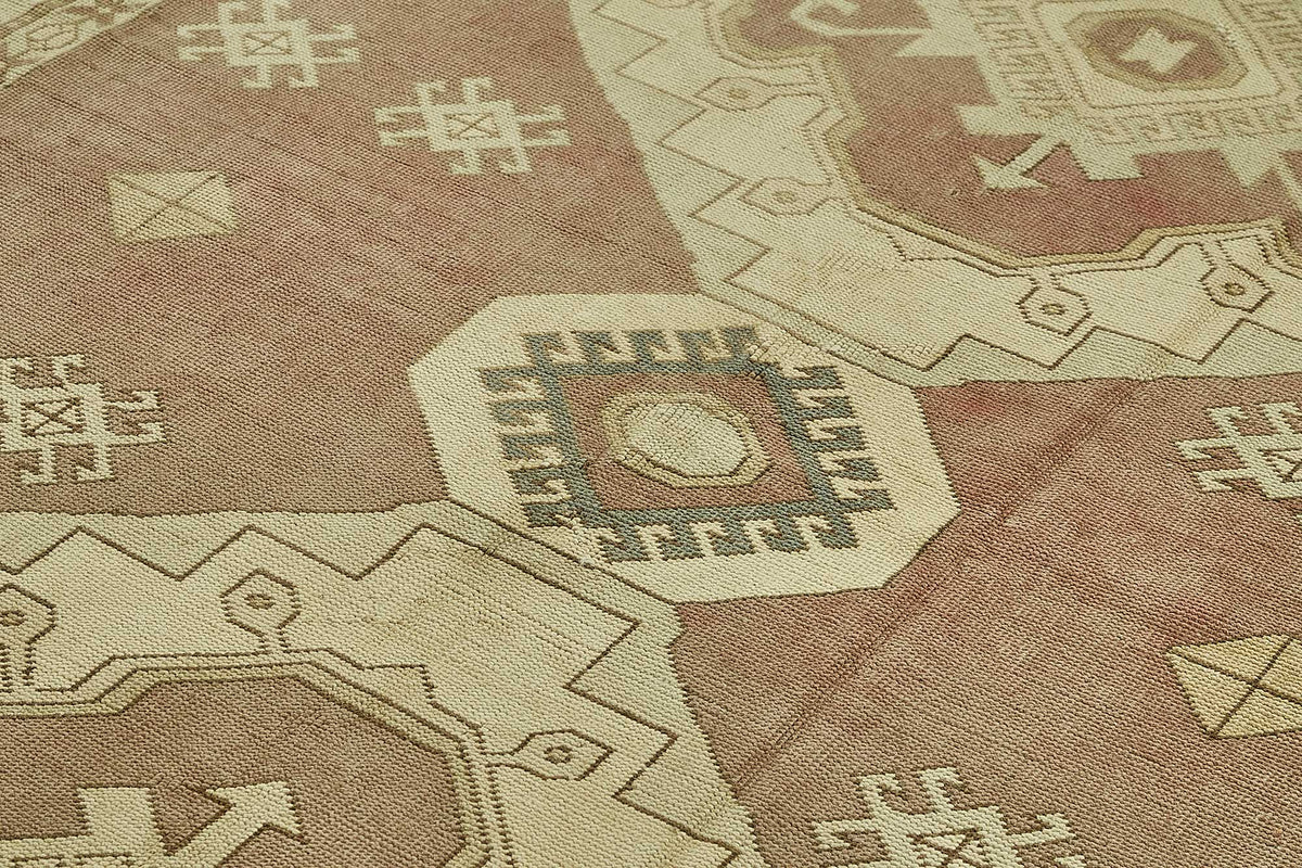 8x11 Beige Vintage Large Area Rug - 49768
