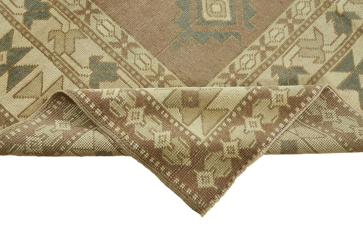 8x11 Beige Vintage Large Area Rug - 49768