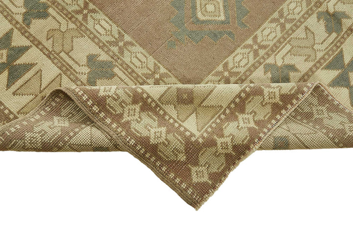 8x11 Beige Vintage Large Area Rug - 49768