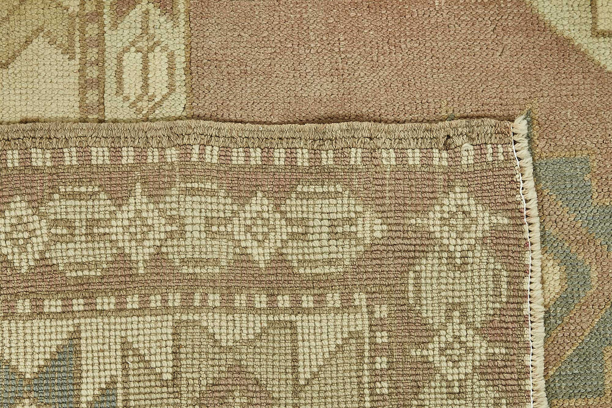 8x11 Beige Vintage Large Area Rug - 49768