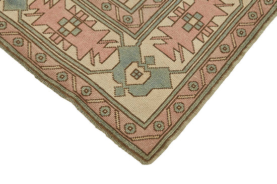 6x9 Beige Handmade Oriental Rug - 49773