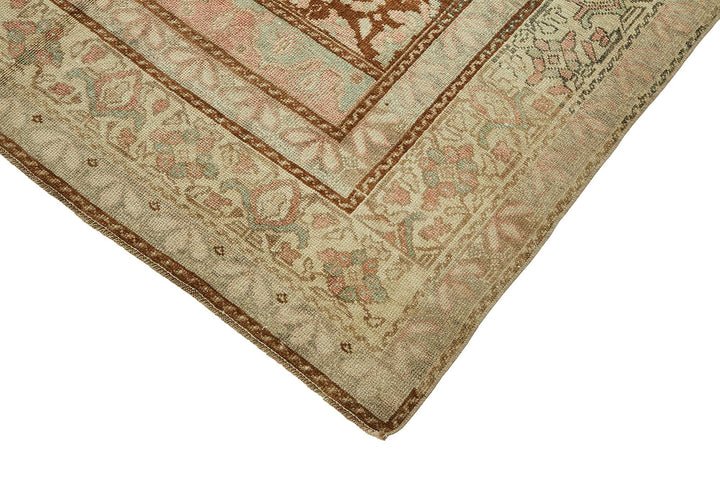 5x10 Beige Handmade Oriental Rug - 49779