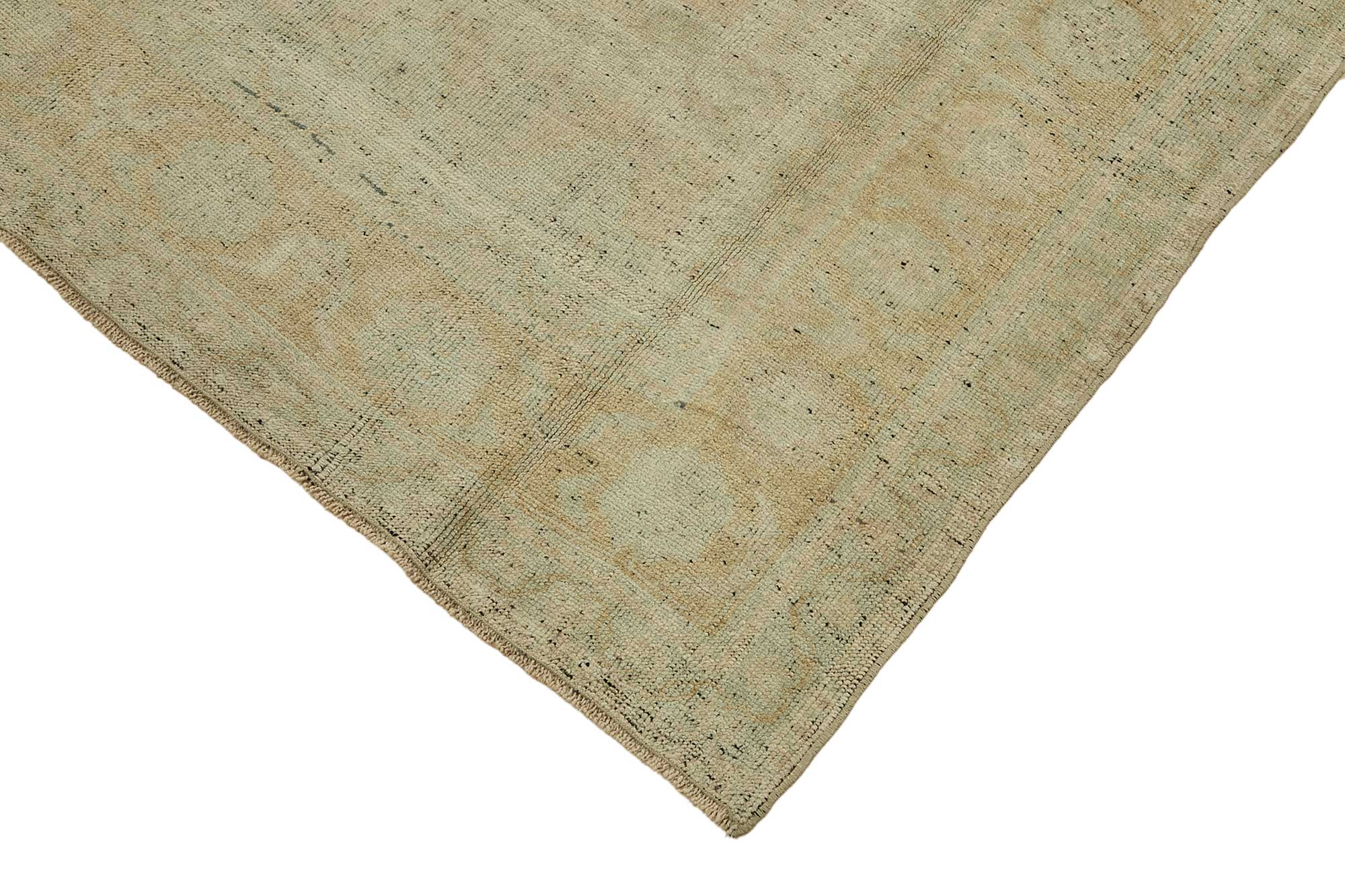5x9 Beige Handmade Oriental Rug - 49780