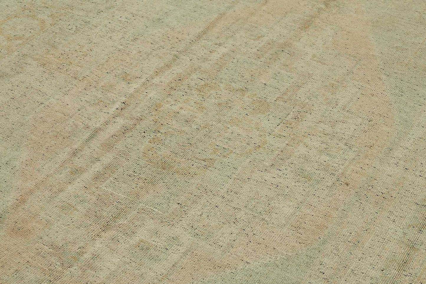 5x9 Beige Handmade Oriental Rug - 49780