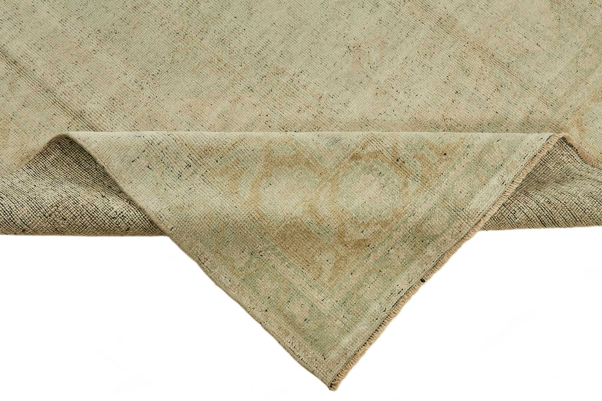 5x9 Beige Handmade Oriental Rug - 49780