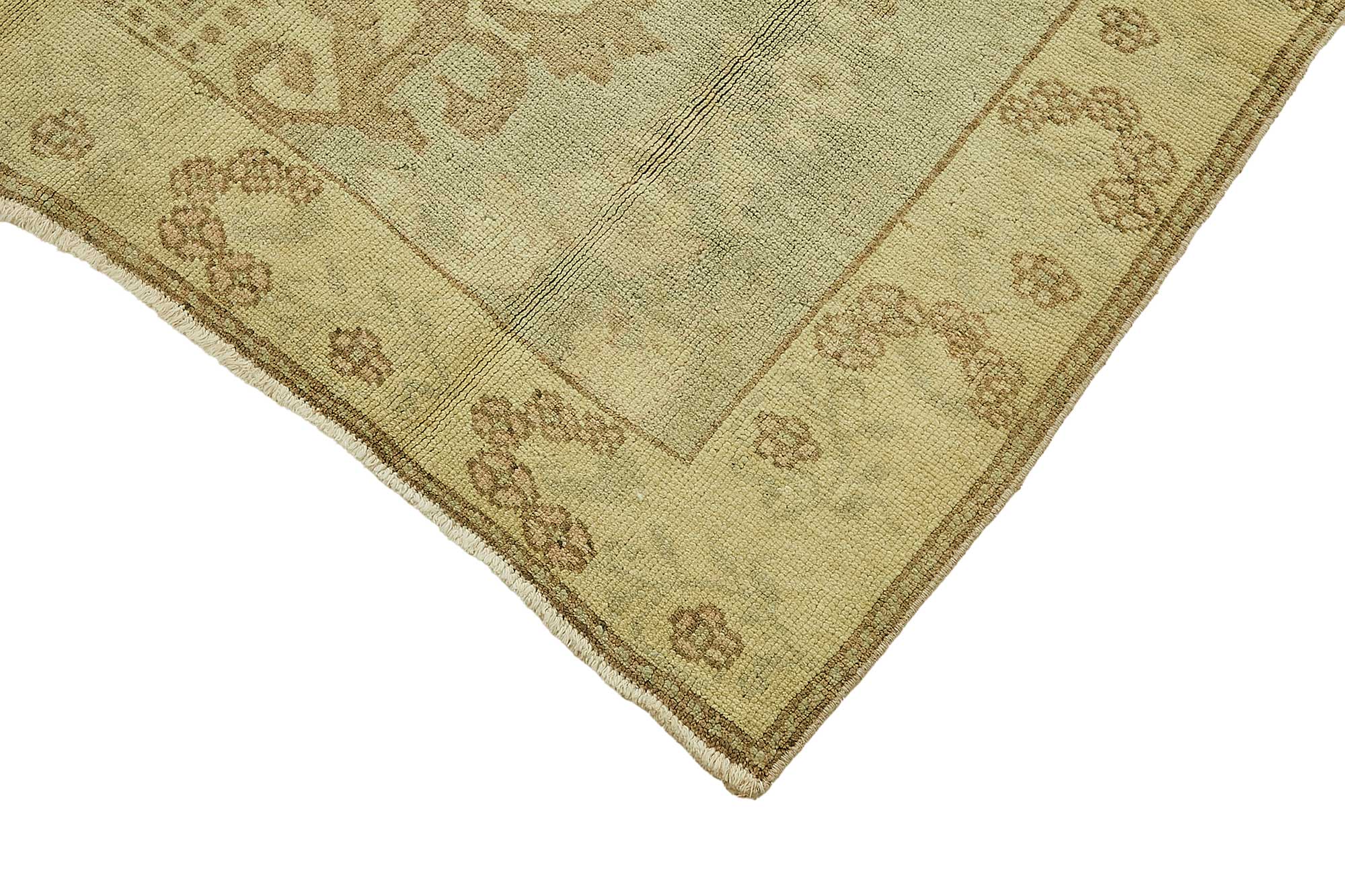 5x8 Beige Handmade Oriental Rug - 49781