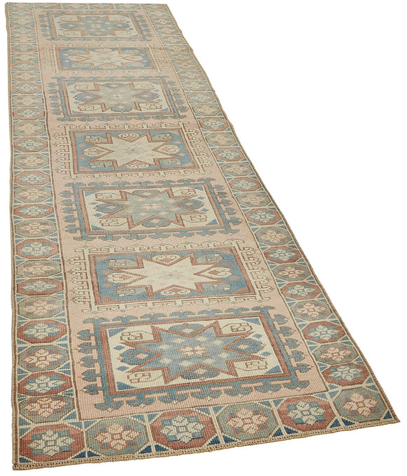 3x10 Beige Anatolian Runner Rug - 49783