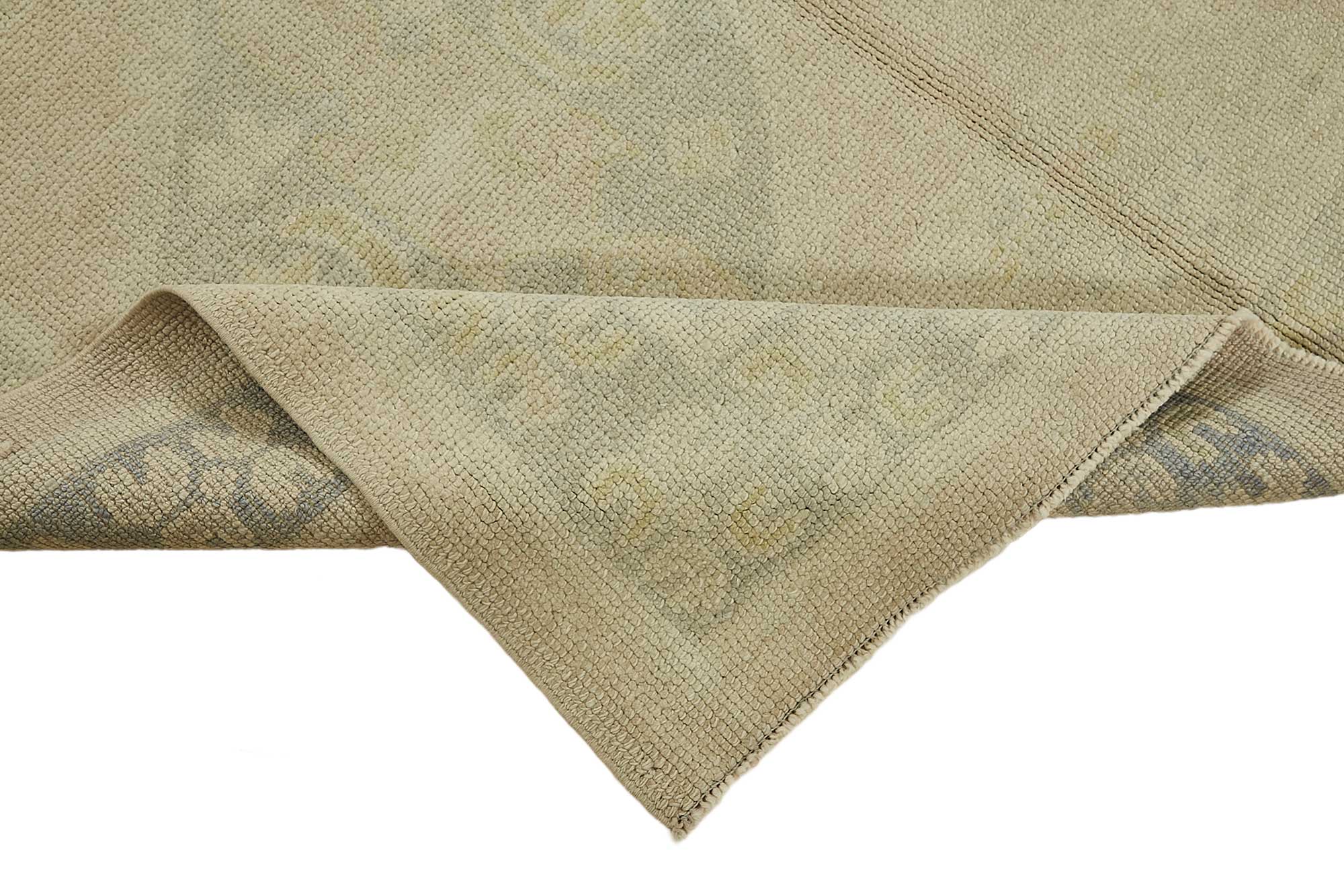 5x7 Beige Handmade Oriental Rug - 49787