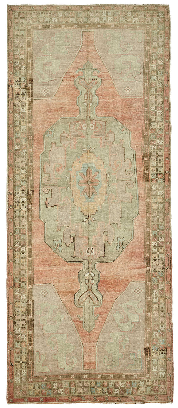 5x11 Beige Handmade Oriental Rug - 49788