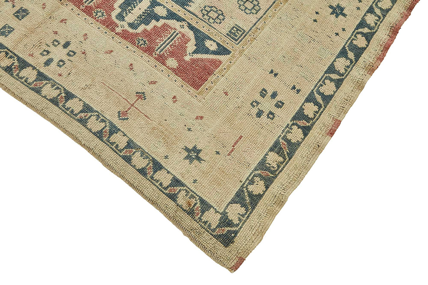 5x8 Beige Handmade Oriental Rug - 49790