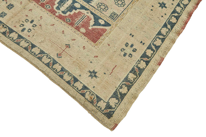 5x8 Beige Handmade Oriental Rug - 49790