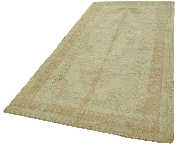 5x10 Beige Handmade Oriental Rug - 49794