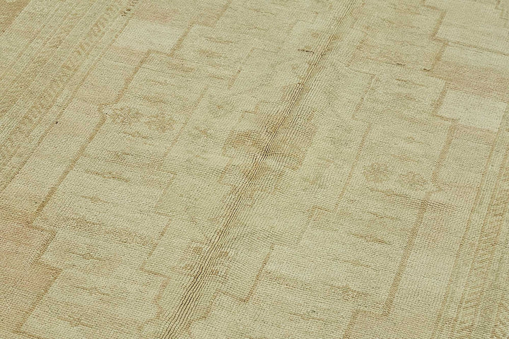 5x10 Beige Handmade Oriental Rug - 49794