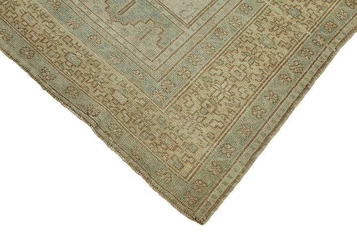 5x10 Beige Handmade Oriental Rug - 49796