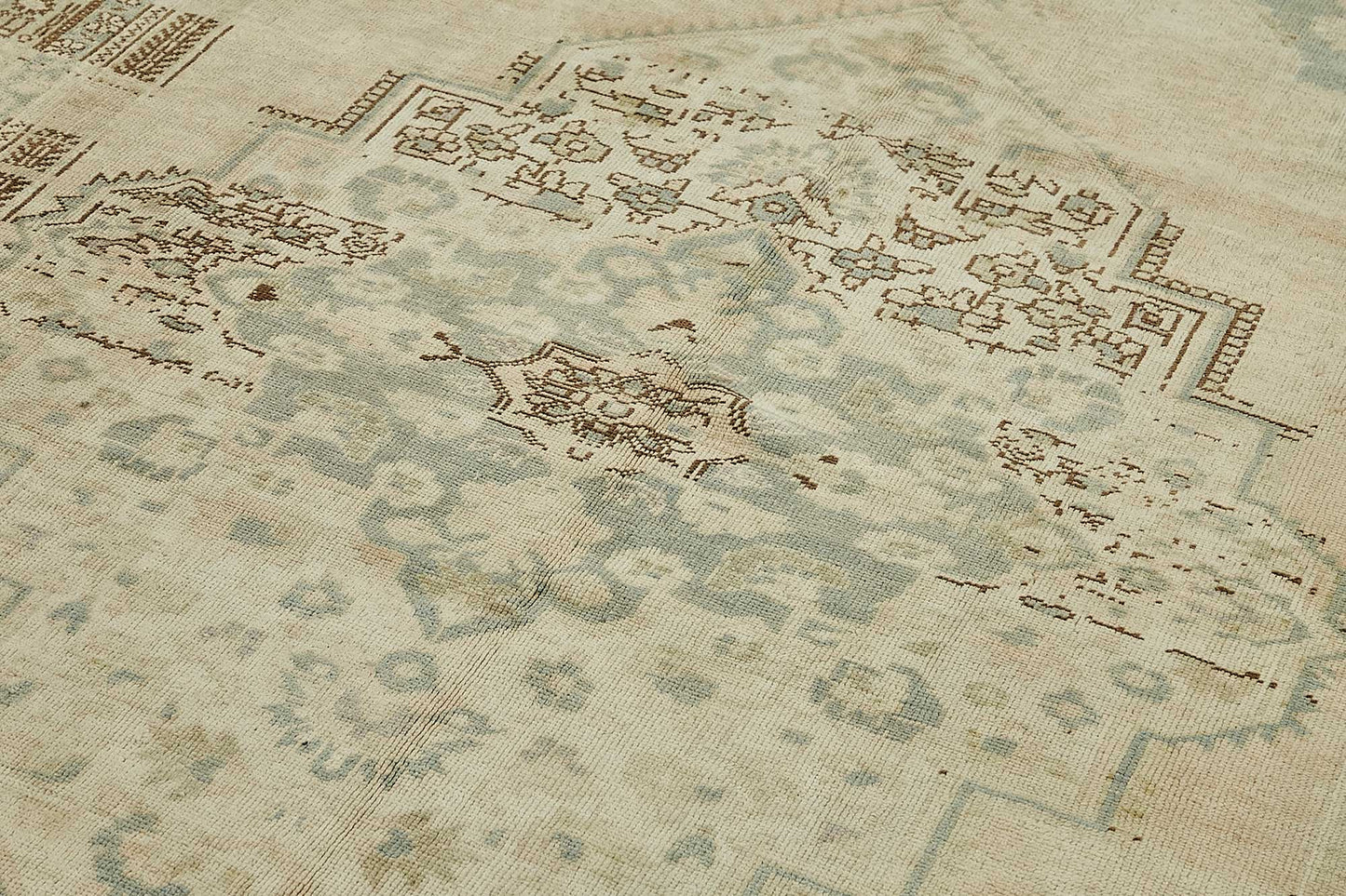 6x11 Beige Handmade Oriental Rug - 49797