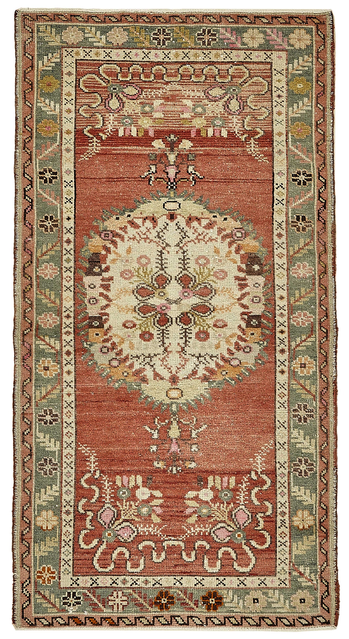 3x5 Beige Small Oriental Rug - 49801