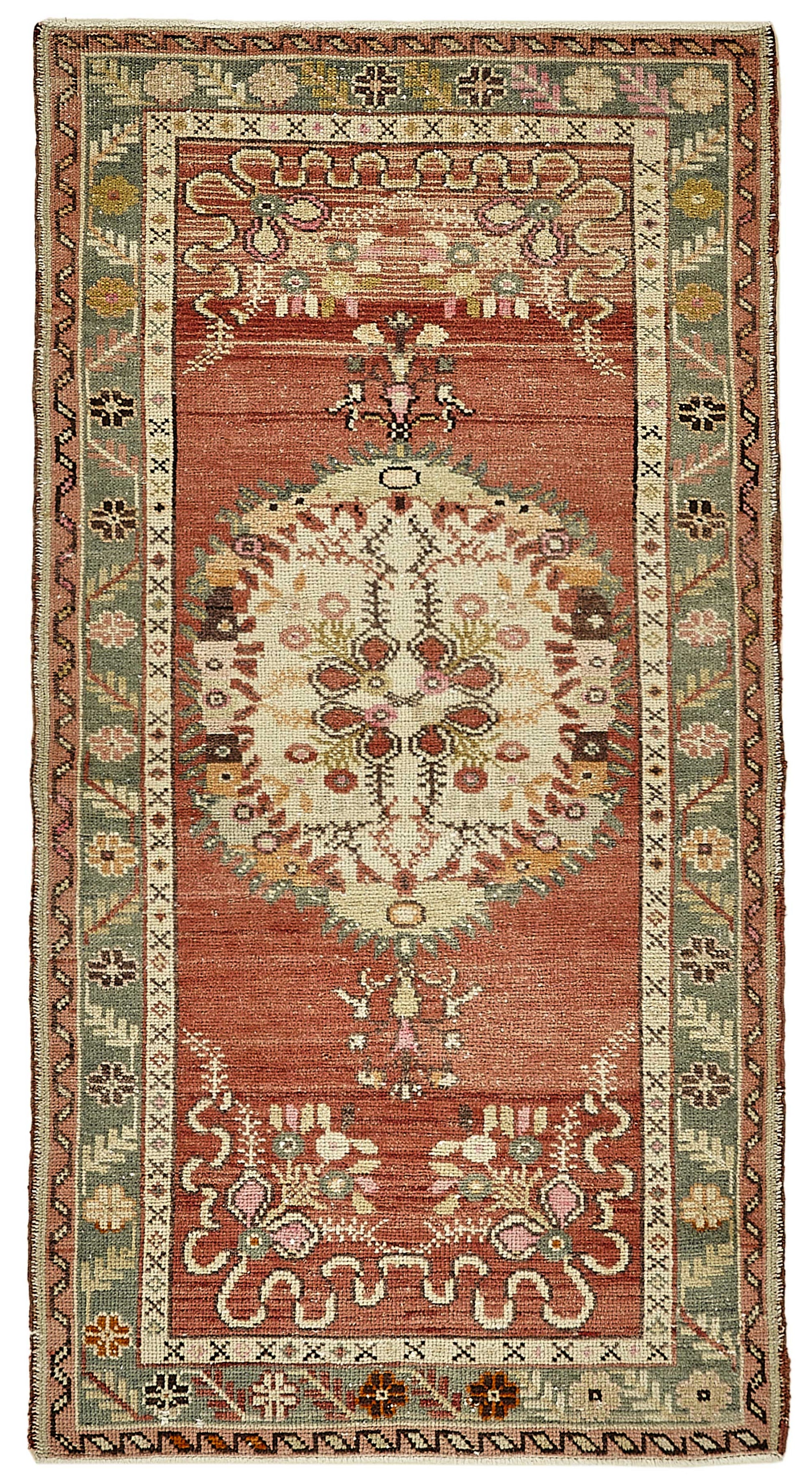 3x5 Beige Small Oriental Rug - 49801