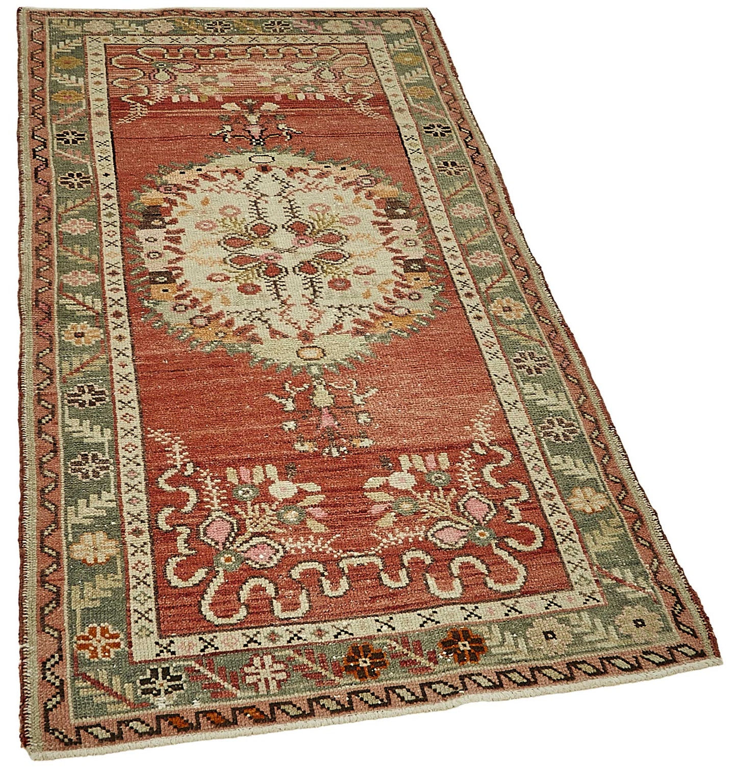 3x5 Beige Small Oriental Rug - 49801