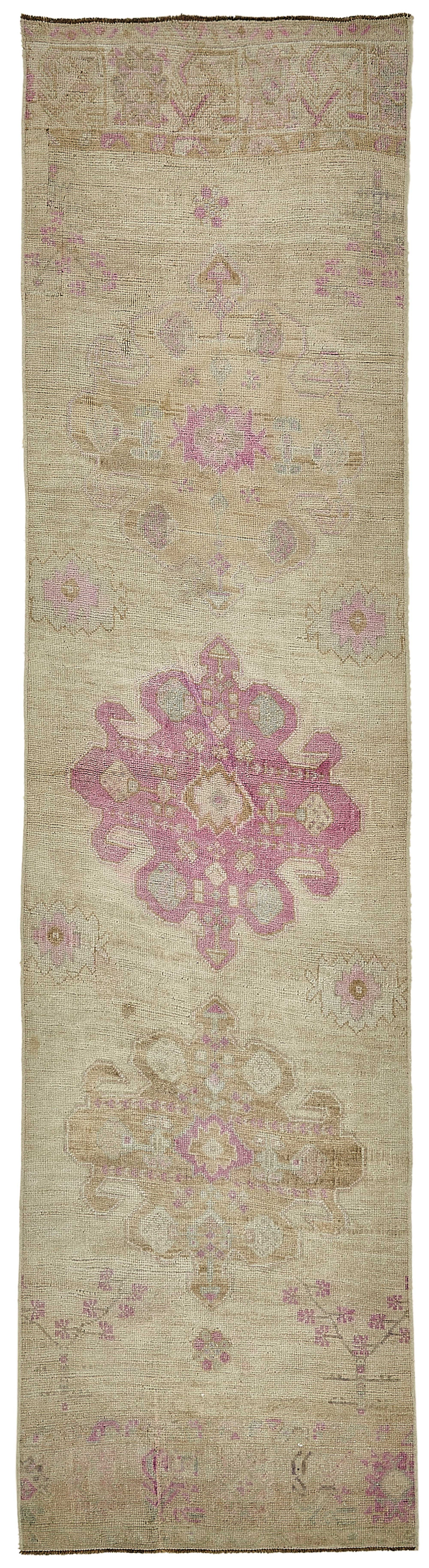3x11 Beige Anatolian Runner Rug - 49802