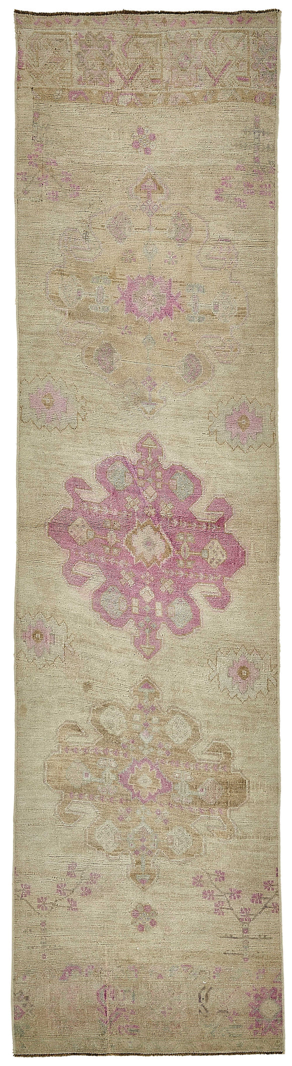 3x11 Beige Anatolian Runner Rug - 49802