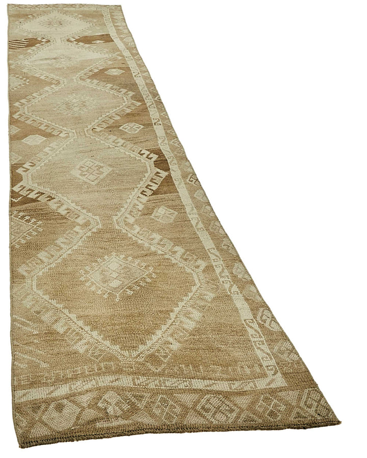 2x12 Beige Anatolian Runner Rug - 49803