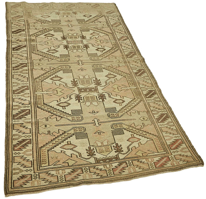 3x6 Beige Small Oriental Rug - 49805