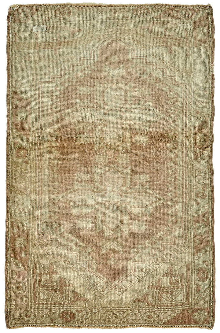2x3 Beige Small Oriental Rug - 49807