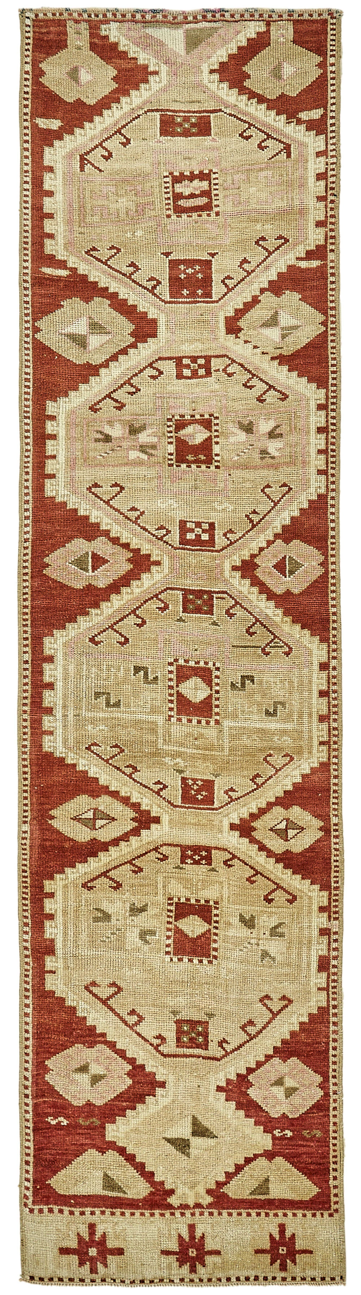 2x8 Beige Anatolian Runner Rug - 49808