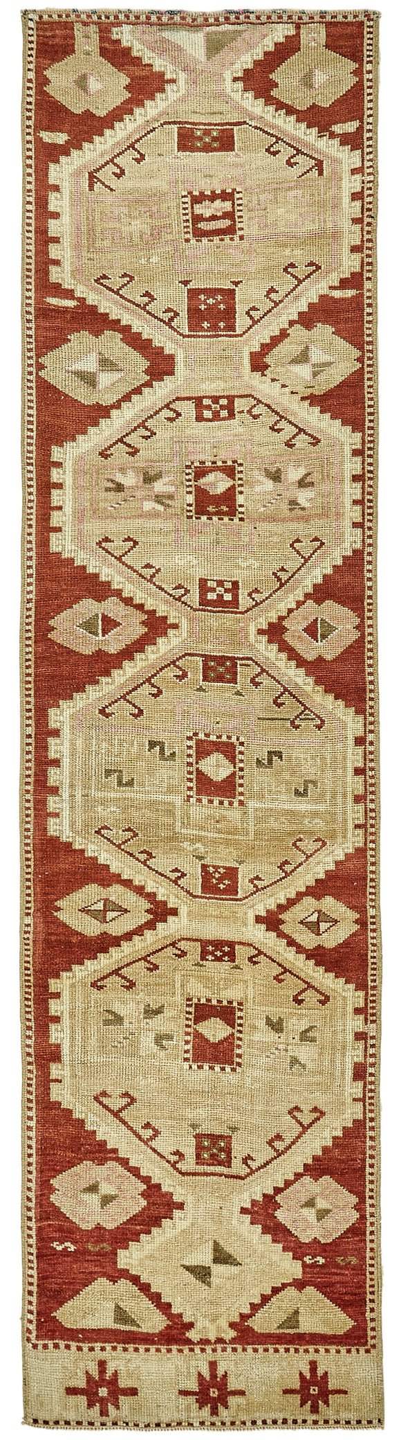 2x8 Beige Anatolian Runner Rug - 49808