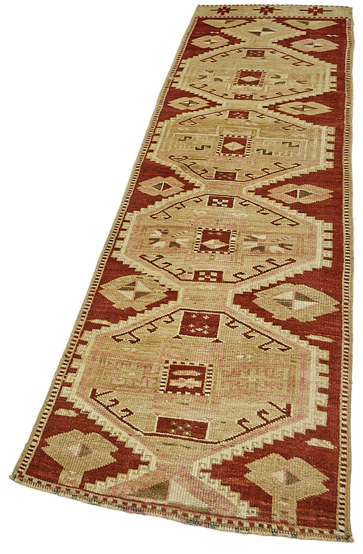 2x8 Beige Anatolian Runner Rug - 49808